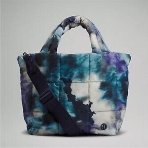Lululemon Athletica Blue Tie-Dye Tote